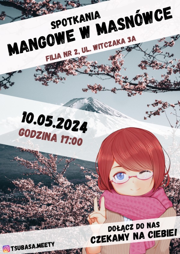 Spotkania mangowe w Masnówce - 10 maj 2024 r.