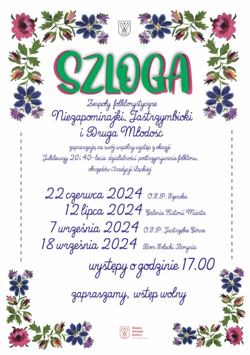 "SZLOGA" - spotkanie folklorystyczne w Galerii Historii Miasta - 12.07.2024