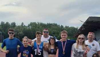 Złoto na Mistrzostwach Śląska w Lekkiej Atletyce Seniorów U18