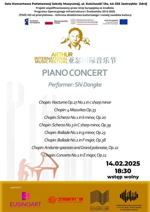 Piano Concert I | Arthur International Music Festival