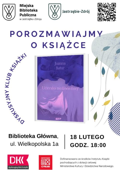 Porozmawiajmy o książce - spotkanie Dyskusyjnego Klubu Książki