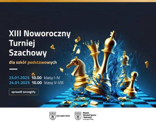 XIII Noworoczny Turniej Szachowy dla uczniów szkół podstawowych w Jastrzębiu-Zdroju