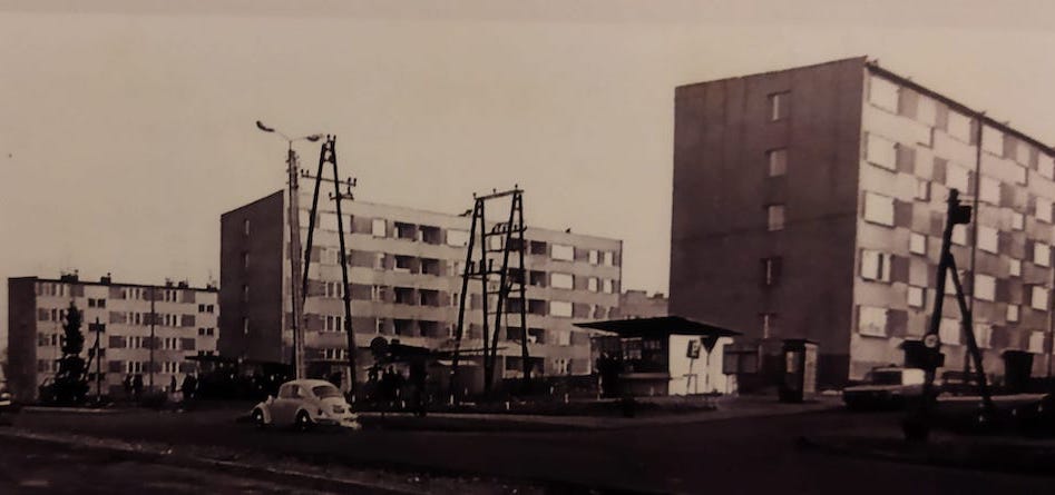 Dawniej ul. Śląska 1978 r. fot Józef Żak arch MOK