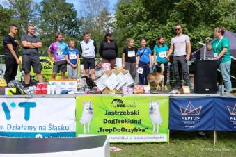 VIII Jastrzębski DogTrekking "TropDOGrzybka" - fotorelacja autorstwa A. Liszaj | A. Liszaj i M. Gebauer