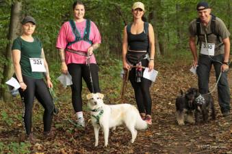 VIII Jastrzębski DogTrekking "TropDOGrzybka" - fotorelacja autorstwa A. Liszaj | A. Liszaj i M. Gebauer