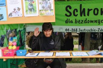 VIII Jastrzębski DogTrekking "TropDOGrzybka" - fotorelacja autorstwa A. Liszaj | A. Liszaj i M. Gebauer