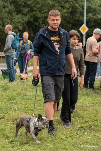VIII Jastrzębski DogTrekking "TropDOGrzybka" - fotorelacja autorstwa A. Liszaj | A. Liszaj i M. Gebauer