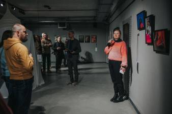 Wernisaż IV edycji Jastrzębskiej Szkoły Fotografii Dokumentalnej  - fotorelacja z Carbonarium SJKF Niezależni Maciej Kanik | Stowarzyszenie Jastrzębski Klub Fotograficzny Niezależni