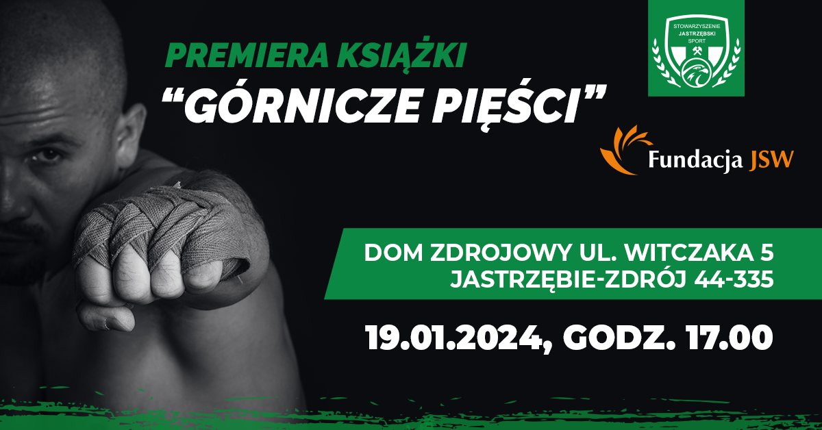 Promocja drugiego wydania książki "Górnicze Pięści"