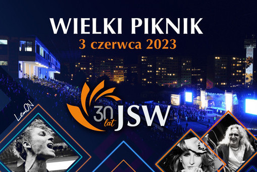 Zapraszamy na Wielki Piknik z okazji 30-lecia JSW