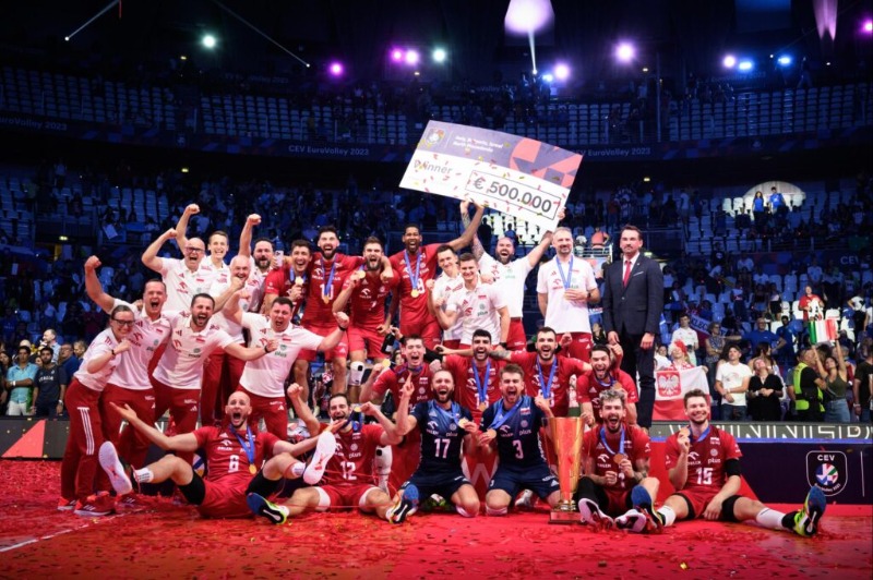 Polska wygrywa EuroVolley 2023! Mamy trzech mistrzów Europy w klubie