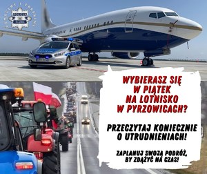 Uwaga kierowcy! Utrudnienia w rejonie lotniska w Pyrzowicach