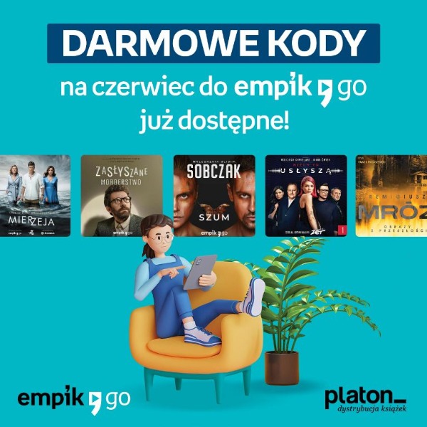 Nowe kody EmpikGo do zdobycia w Bibliotece