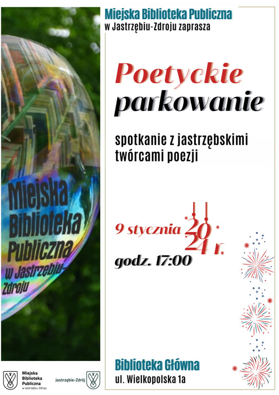 Poetyckie parkowanie - spotkanie z jastrzębskimi twórcami poezji