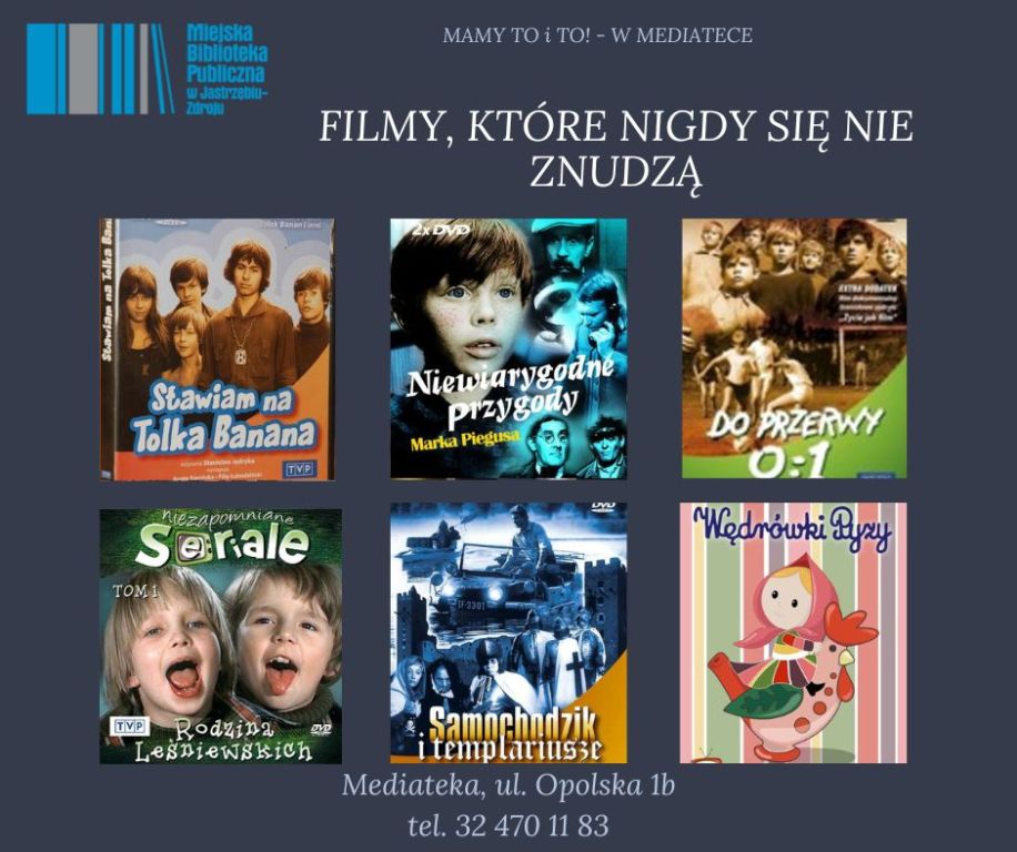 Mediateka poleca! Filmy, które nigdy się nie znudzą