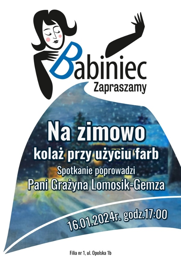 Styczniowy Babiniec w Filii nr 1 Miejskiej Biblioteki Publicznej