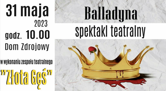 Spektakl teatralny „Balladyna”