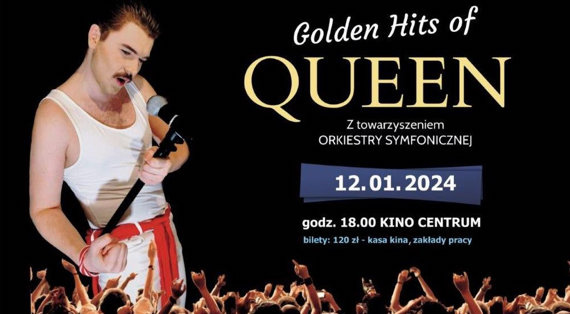 "Golden Hits of QUEEN" - koncert z orkiestrą symfoniczną w Jastrzębiu-Zdroju