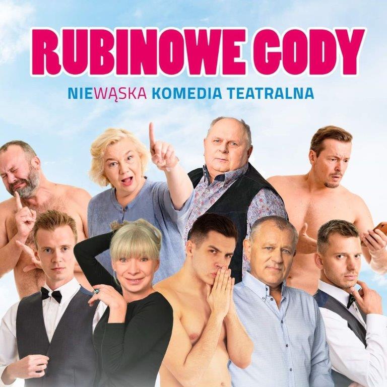 "Rubinowe Gody" - spektakl komediowy w Kinie Centrum