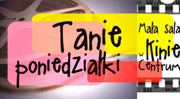 Bilety na wszystkie poniedziałkowe seanse odbywające się na Małej Sali kosztują jedynie 20 zł