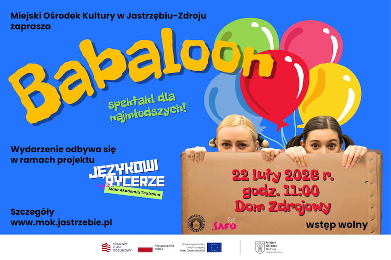 Spektakl dla najmłodszych 1-5 lat - Teatr SAFO