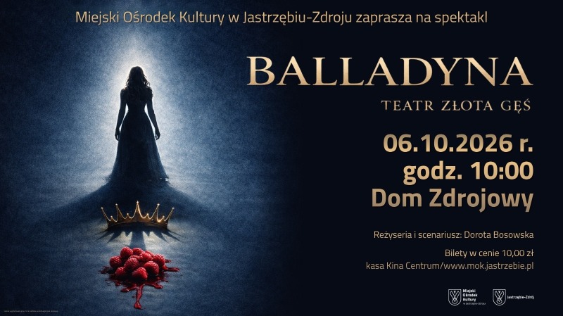 "Balladyna" - spektakl teatralny zespołu teatralnego Złota Gęś