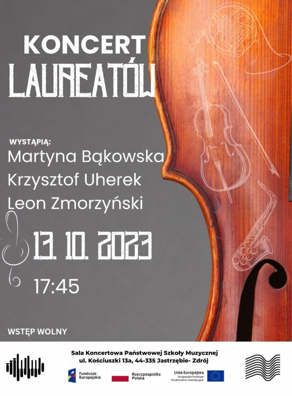 Koncert Laureatów PSM w Jastrzębiu-Zdroju