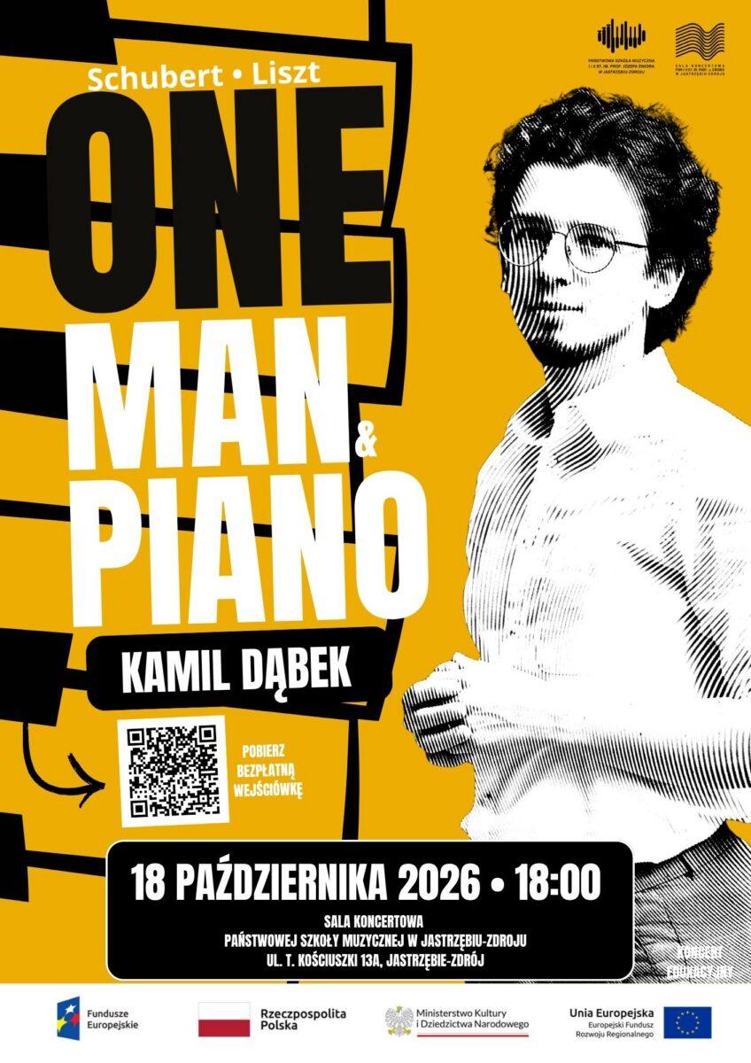 Recital fortepianowy One Man & Piano