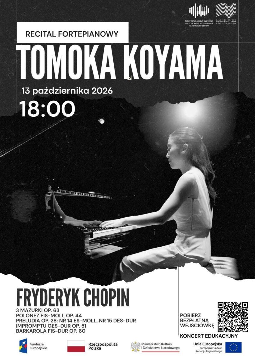 Recital fortepianowy Tomoka Koyama