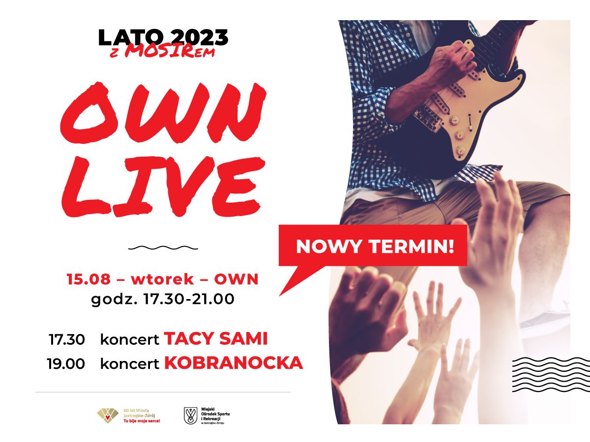 Koncerty OWN Live | Tacy Sami | Kobranocka