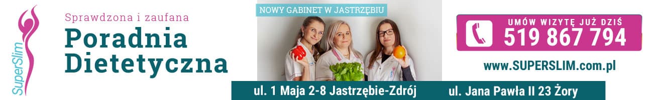 Poradnia dietetyczna SuperSlim w Żorach i w Jastrzębiu-Zdroju