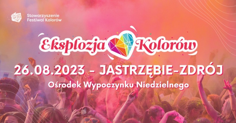 Eksplozja Kolorów Holi 2023 Jastrzębie-Zdrój OWN