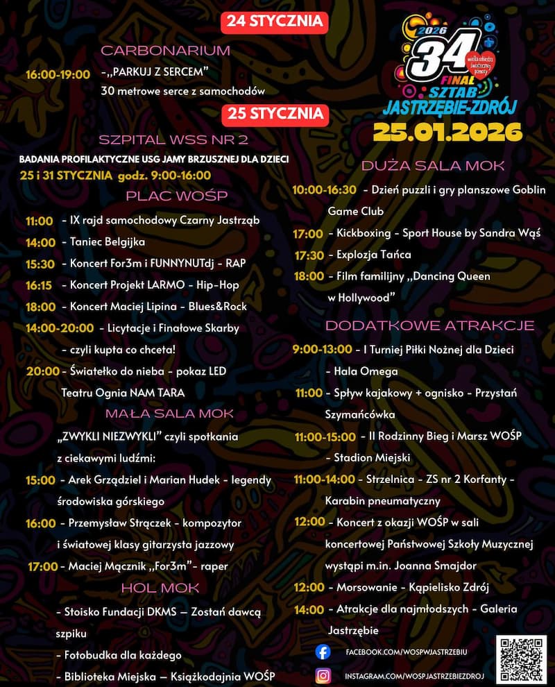 34. finał Wielkiej Orkiestry Świątecznej Pomocy 2026