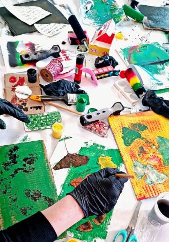 "Transformacja, edukacja, sztuka" - fotorelacja z poranków ze sztuką, fot. Fundacja Harmonicznego Chaosu | Fundacja Harmonicznego Chaosu