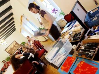 "Transformacja, edukacja, sztuka" - fotorelacja z poranków ze sztuką, fot. Fundacja Harmonicznego Chaosu | Fundacja Harmonicznego Chaosu