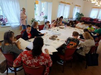 "Transformacja, edukacja, sztuka" - fotorelacja z poranków ze sztuką, fot. Fundacja Harmonicznego Chaosu | Fundacja Harmonicznego Chaosu