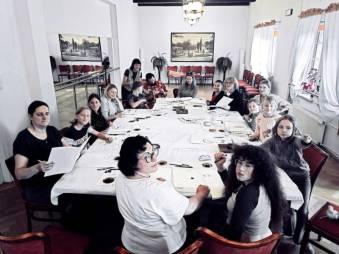 "Transformacja, edukacja, sztuka" - fotorelacja z poranków ze sztuką, fot. Fundacja Harmonicznego Chaosu | Fundacja Harmonicznego Chaosu