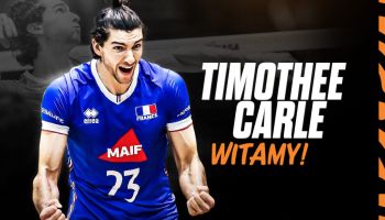 Timothée Carle nowym przyjmującym w Jastrzębskim Węglu! (wideo)