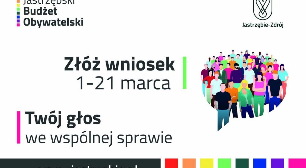 Zaczynamy nabór wniosków do Jastrzębskiego Budżetu Obywatelskiego