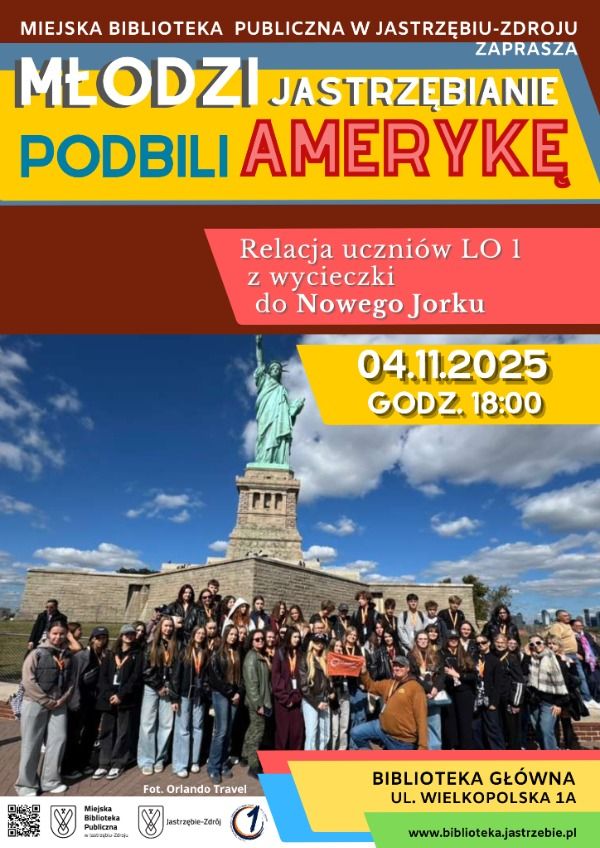 MŁODZI JASTRZĘBIANIE PODBILI AMERYKĘ - spotkanie z uczestnikami wyjazdu do Nowego Jorku