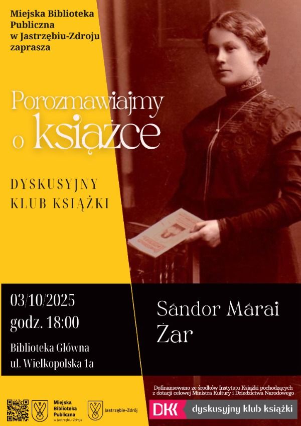 Porozmawiajmy o książce - spotkanie Dyskusyjnego Klubu Książki