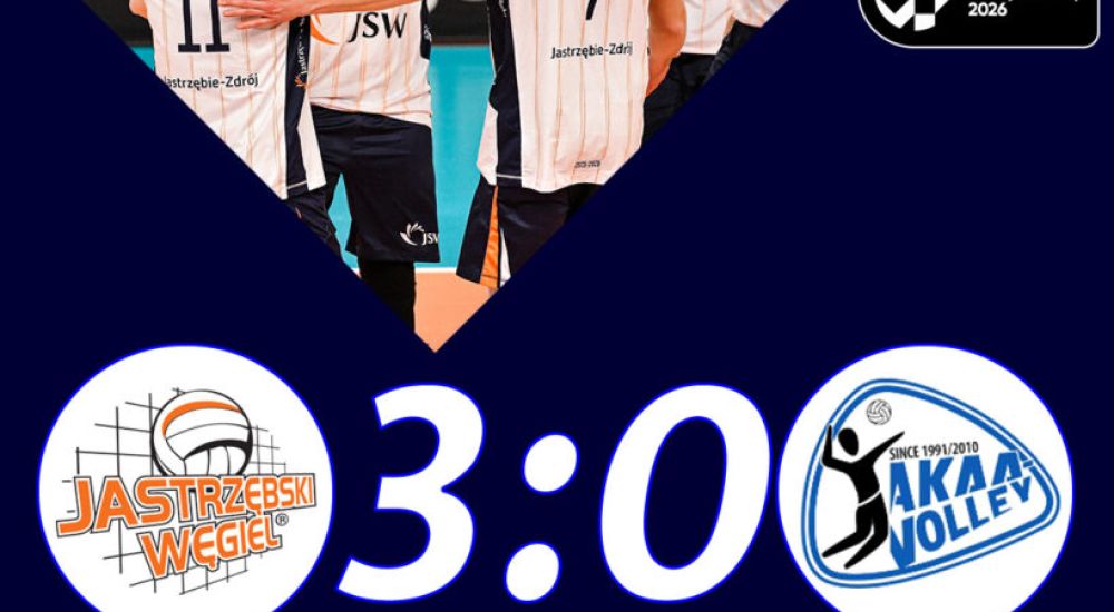 Puchar CEV: Wygrana z Finami, teraz Włosi, fot. JSW Jastrzębski Węgiel