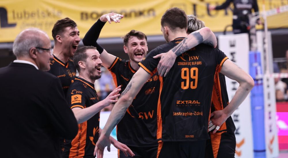 Lublin zdobyty. Będzie trzeci mecz półfinału! Fot. JSW Jastrzębski Węgiel