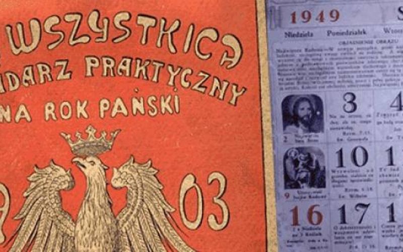 Sześć wieków kalendarzy w Polsce