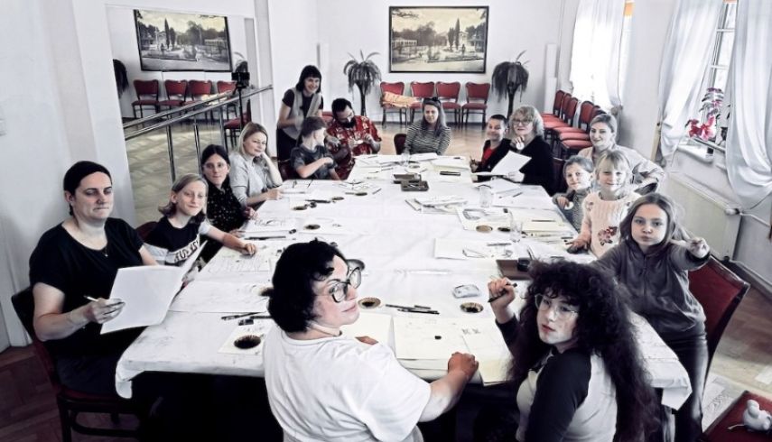 "Transformacja, edukacja, sztuka" - fotorelacja z poranków ze sztuką