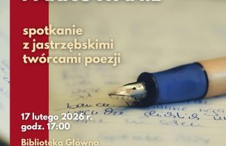 Poetyckie parkowanie - spotkanie z jastrzębskimi twórcami poezji