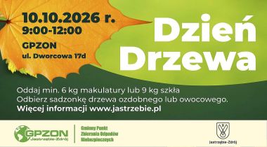 Oddaj papier lub szkło i odbierz sadzonkę - 10 października w godzinach 9:00 – 12:00