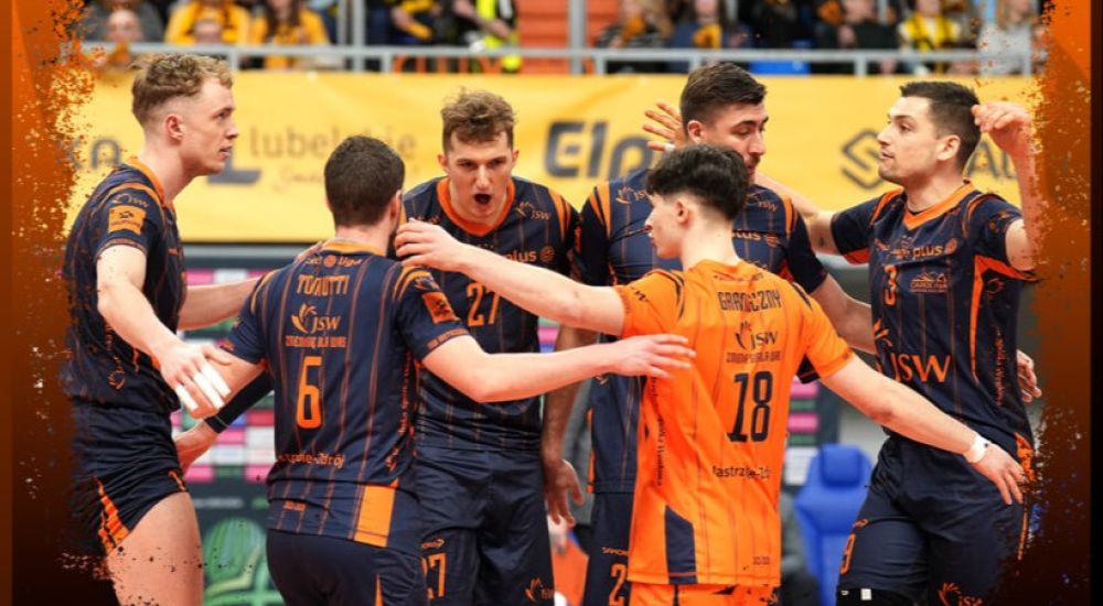 Mistrz Polski pokonany w Lublinie 3:0! Fot. JSW Jastrzębski Węgiel