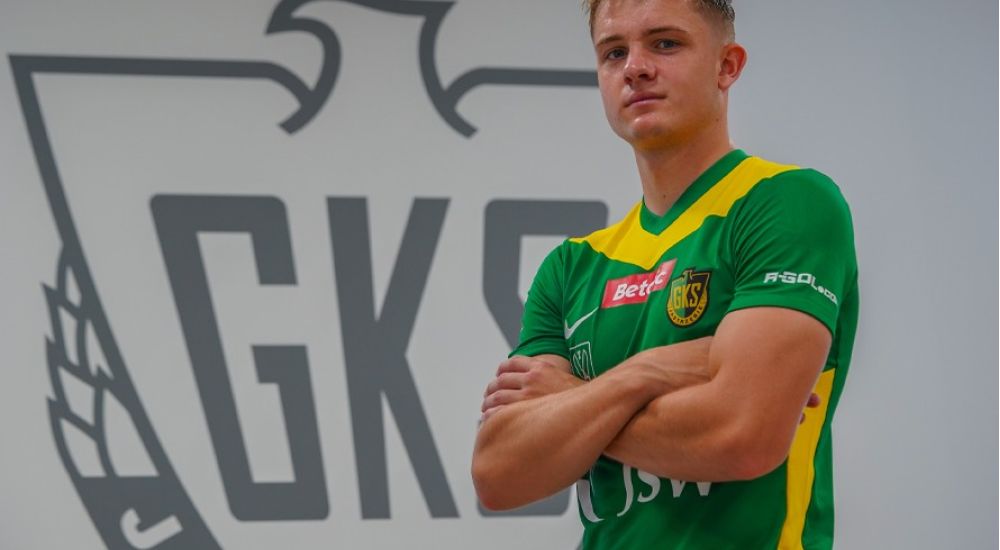 Jan Flak piłkarzem GKS-u Jastrzębie! Fot. GKS Jastrzębie
