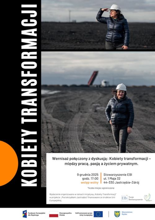 Już&nbsp;9 grudnia 2025 roku&nbsp;w siedzibie Stowarzyszenia EBI w Jastrzębiu-Zdroju odbędzie się wyjątkowy wernisaż fotograficzny, kt&oacute;rego bohaterkami są kobiety doświadczające transformacji w r&oacute;żnych obszarach życia &ndash; prywatnego, zawodowego i rodzinnego